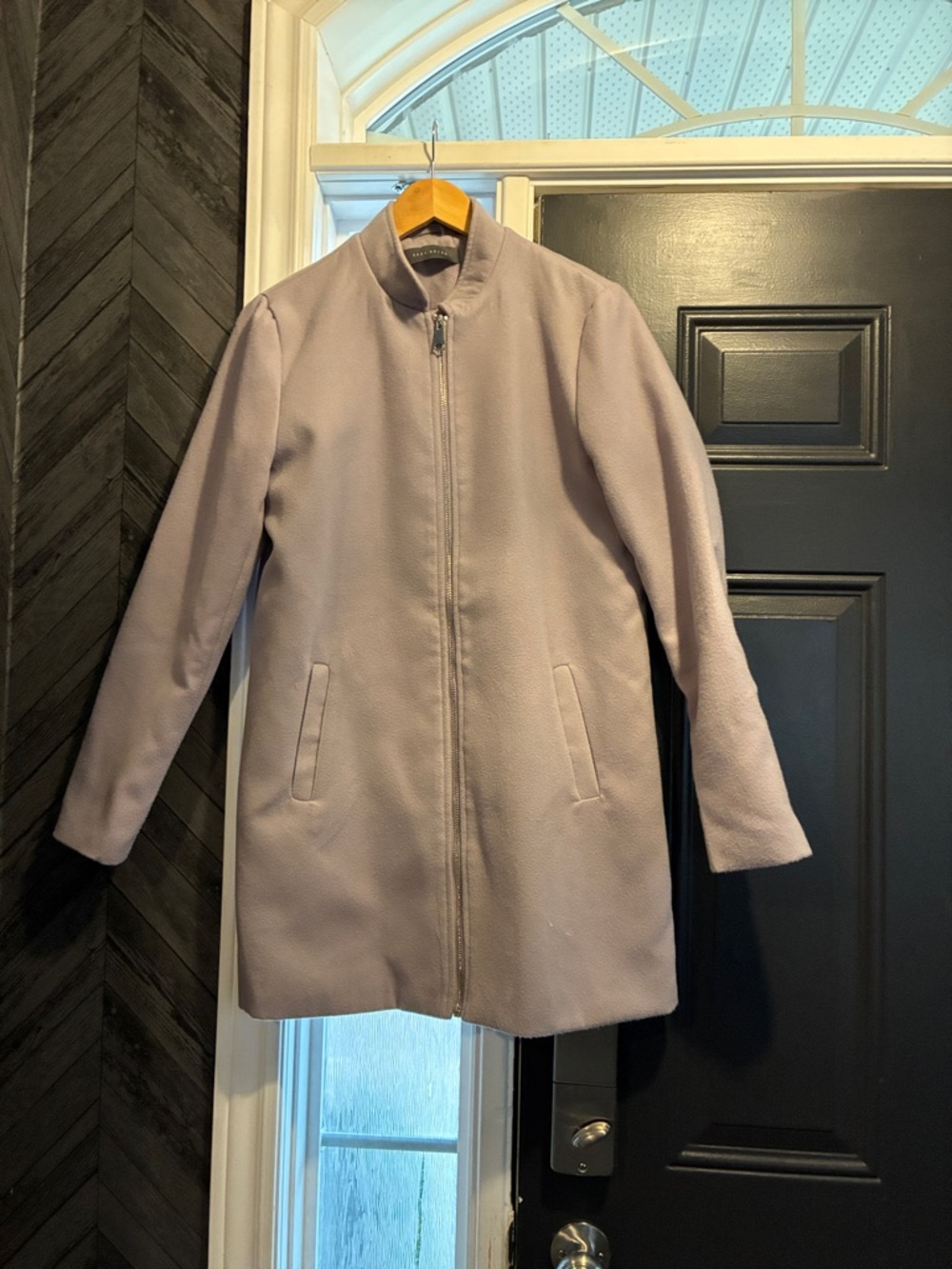 Suzy Shier Light Lavender Coat